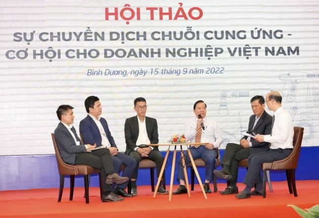 Hội thảo chuyển dịch chuỗi cung ứng - Cơ hội cho doanh nghiệp Việt Nam